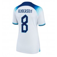 Englanti Jordan Henderson #8 Kotipaita Naiset MM-kisat 2022 Lyhythihainen